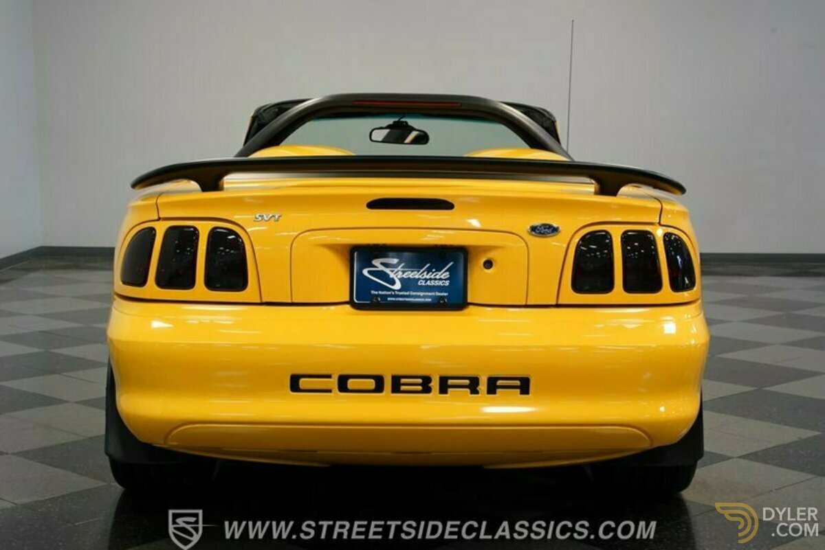 1998 Ford Mustang Cobra SVT Convertible, foto 10