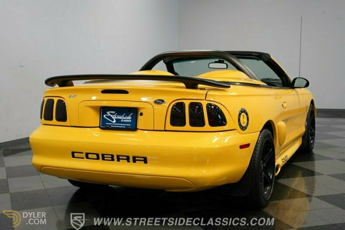 1998 Ford Mustang Cobra SVT Convertible, foto 11