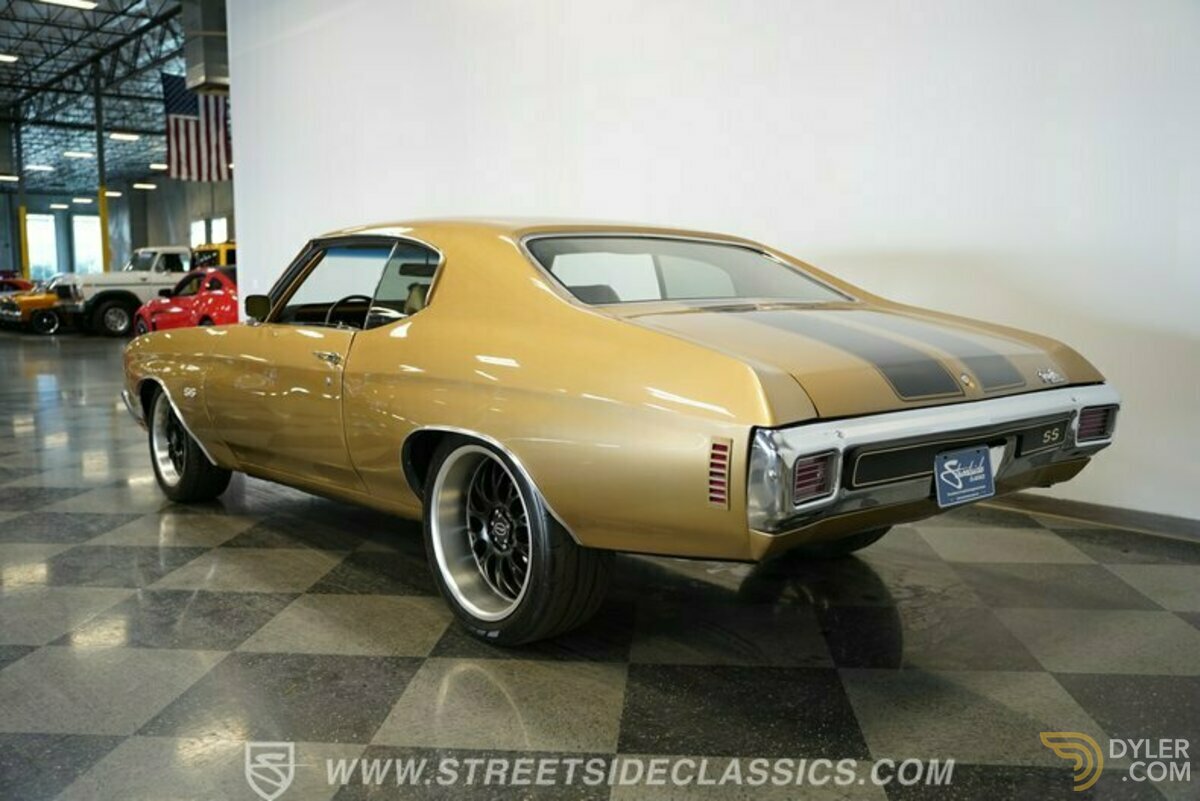 1970 Chevrolet Chevelle Malubu SS tribute restomod, foto 9