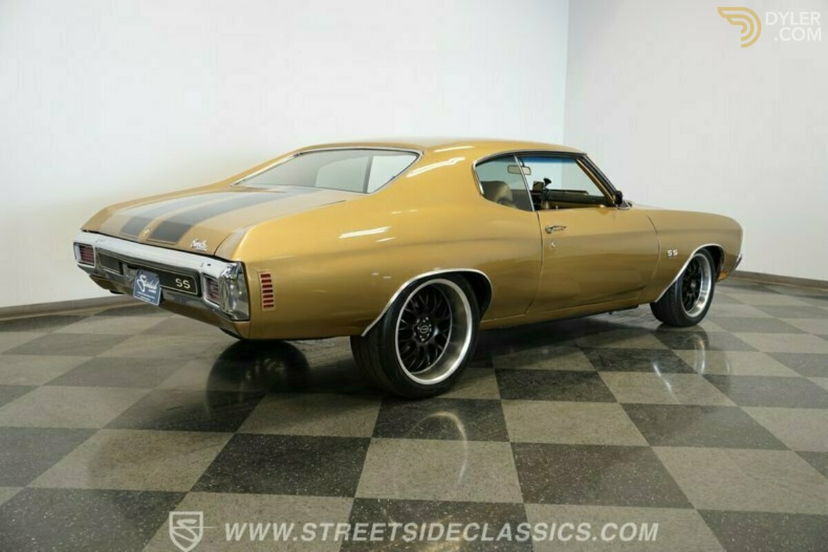 1970 Chevrolet Chevelle Malubu SS tribute restomod, foto 12
