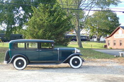 Buick Series 60 7 Passenger Sedan Berlina 1930 Verde