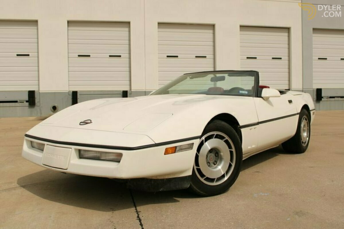 1987 Chevrolet Corvette Convertible, foto 1