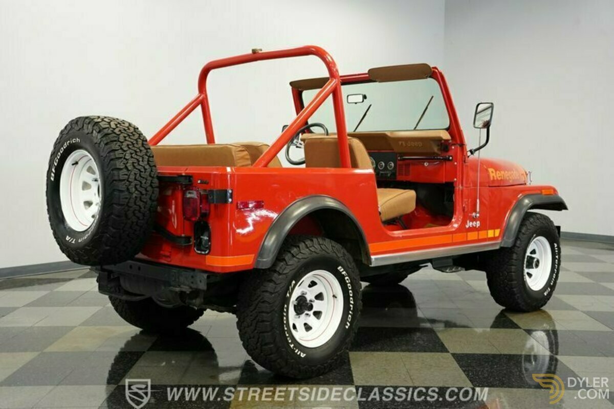 1979 Jeep CJ7 Renegade Denim Package, foto 12