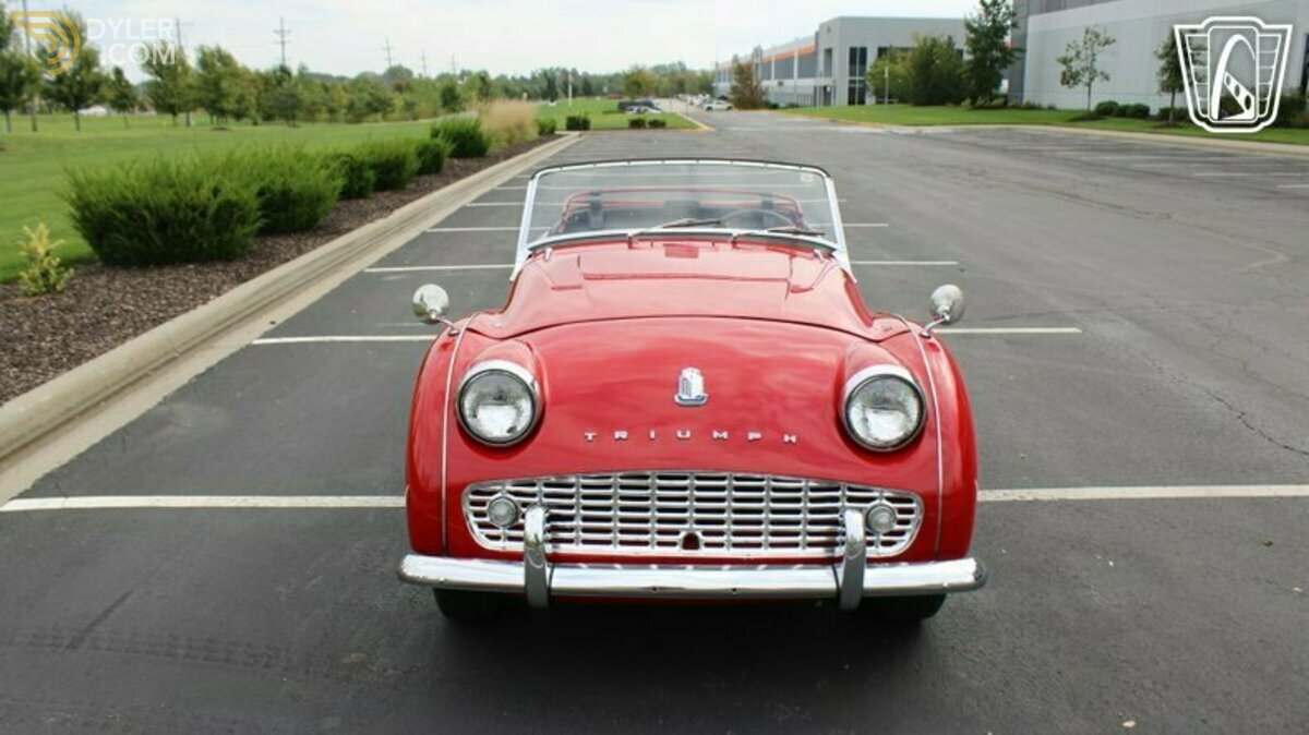 1961 Triumph TR3 A, foto 5