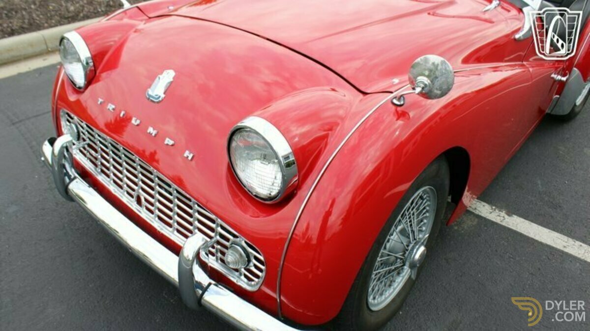 1961 Triumph TR3 A, foto 8