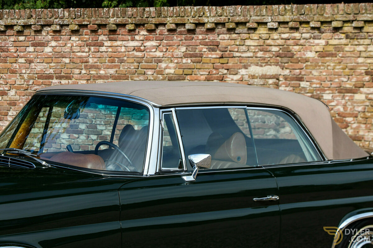 1969 Mercedes-Benz 280 SE "Dunkeloliv or Dark Olive", foto 3