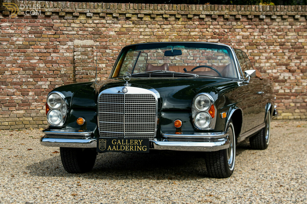 1969 Mercedes-Benz 280 SE "Dunkeloliv or Dark Olive", foto 12