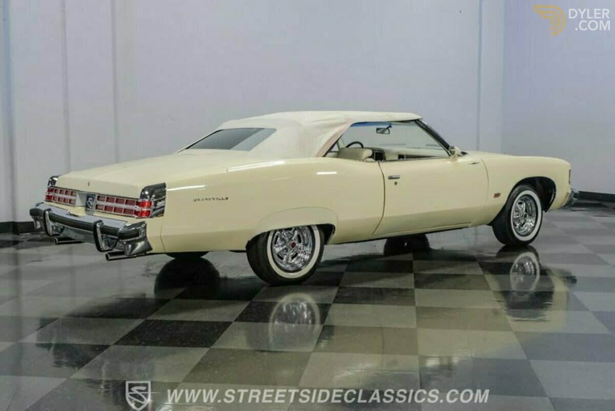 1975 Pontiac Grand Ville Brougham Convertible, foto 11