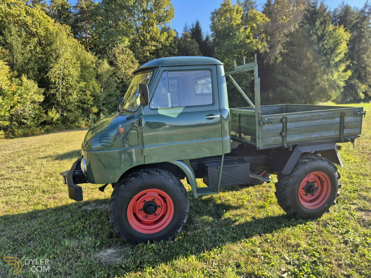1963 Mercedes-Benz Unimog 411.117 DvF U32, foto 9