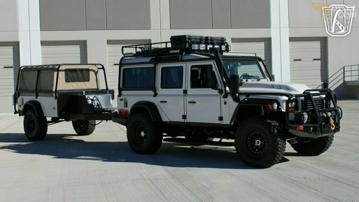 1993 Land Rover Defender & Trailer "Franken Rover", foto 6