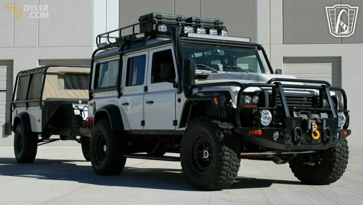 1993 Land Rover Defender & Trailer "Franken Rover", foto 7