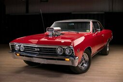 Chevrolet Chevelle 300 Deluxe Cabriolet/Roadster 1967 Vermelho