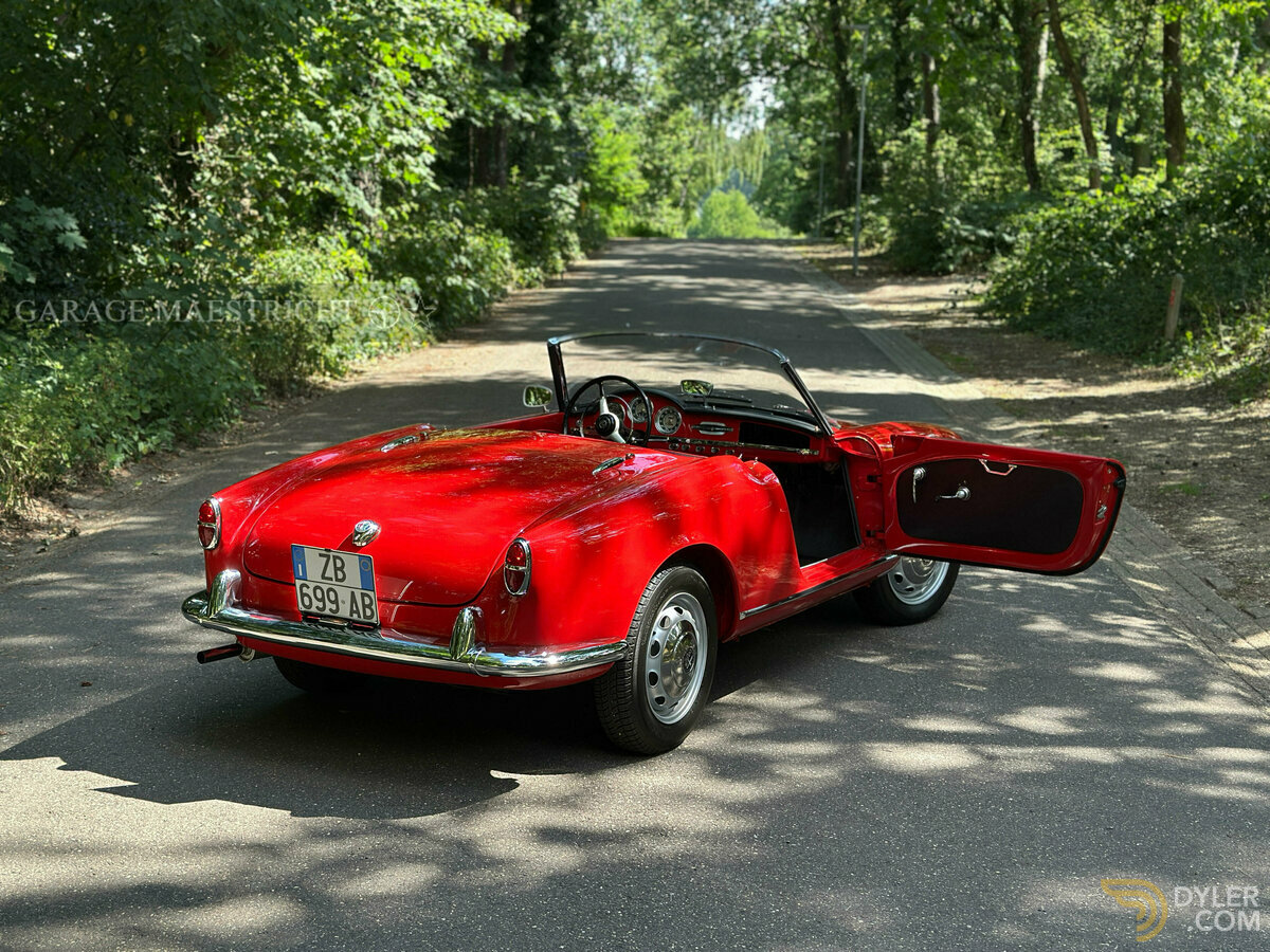 1957 Alfa Romeo Giulietta Spider 750D "Short Chassis", foto 3
