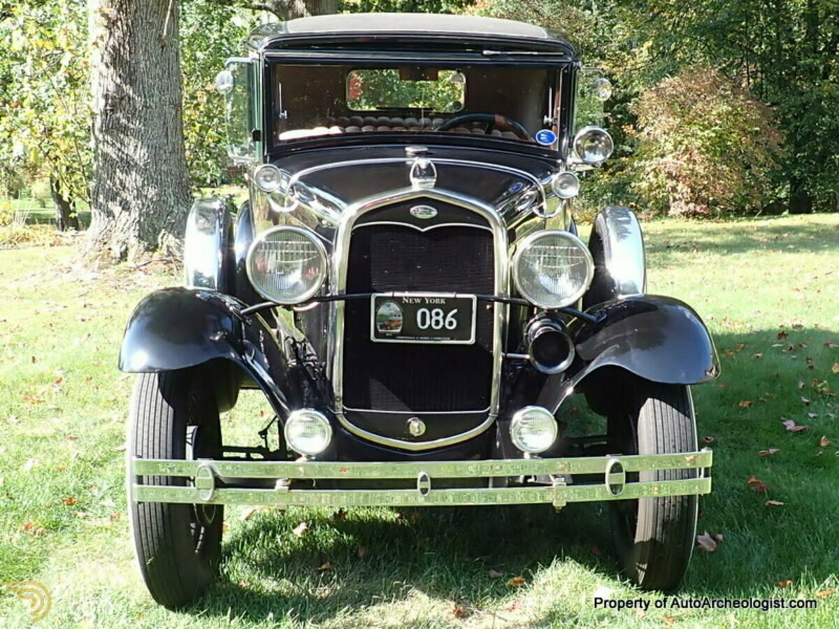 1931 Ford Model A Blind Back, foto 2