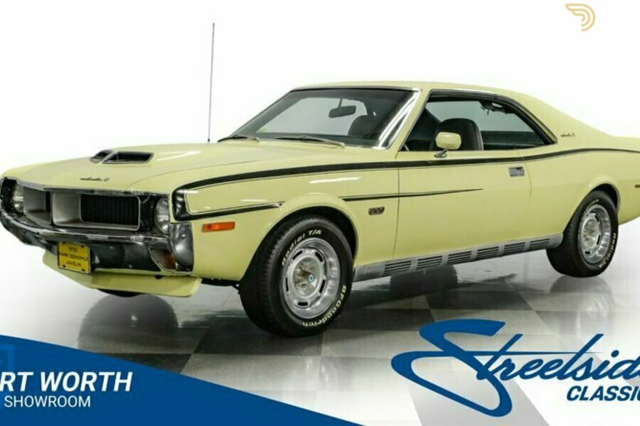 AMC Javelin SST Mark Donohue Coupé 1970 Amarelo