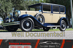 Franklin Roadster Sedan / Saloon 1929 Gold