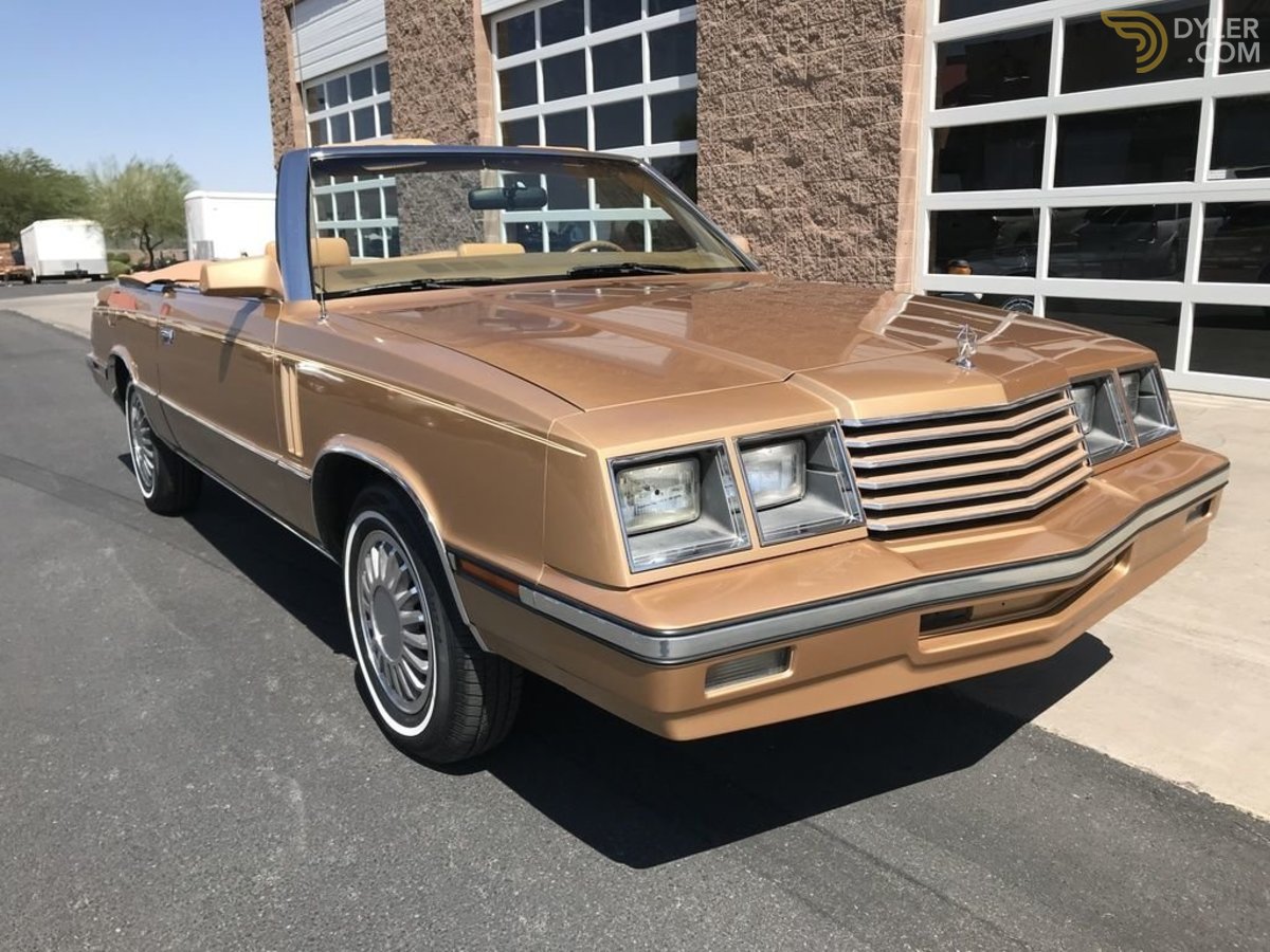 Classic 1985 Dodge 600 For Sale. Price 12 980 USD - Dyler Classic 1985 Dodge 600 For Sale. Price 12 980 USD - Dyler