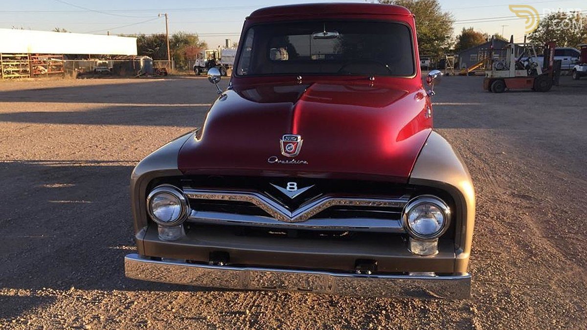 1955 Ford F 100 Pickup Truck Frame Off Restoration Power Steering