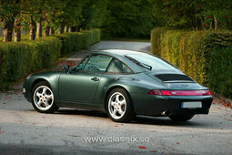 Porsche 911 Porsche 993 Targa Descapotable / Roadster 1997 Verde