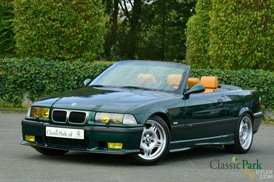BMW M3 3.2 E36 Cabriolet Individual Cabriolet / Roadster 1998 Green