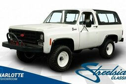 Chevrolet Blazer K5 4x4 SUV 1977 Bianco
