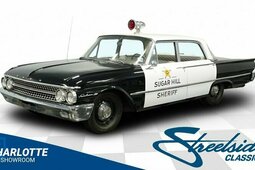 Ford Fairlane Police Car Berlina 1961 Nero