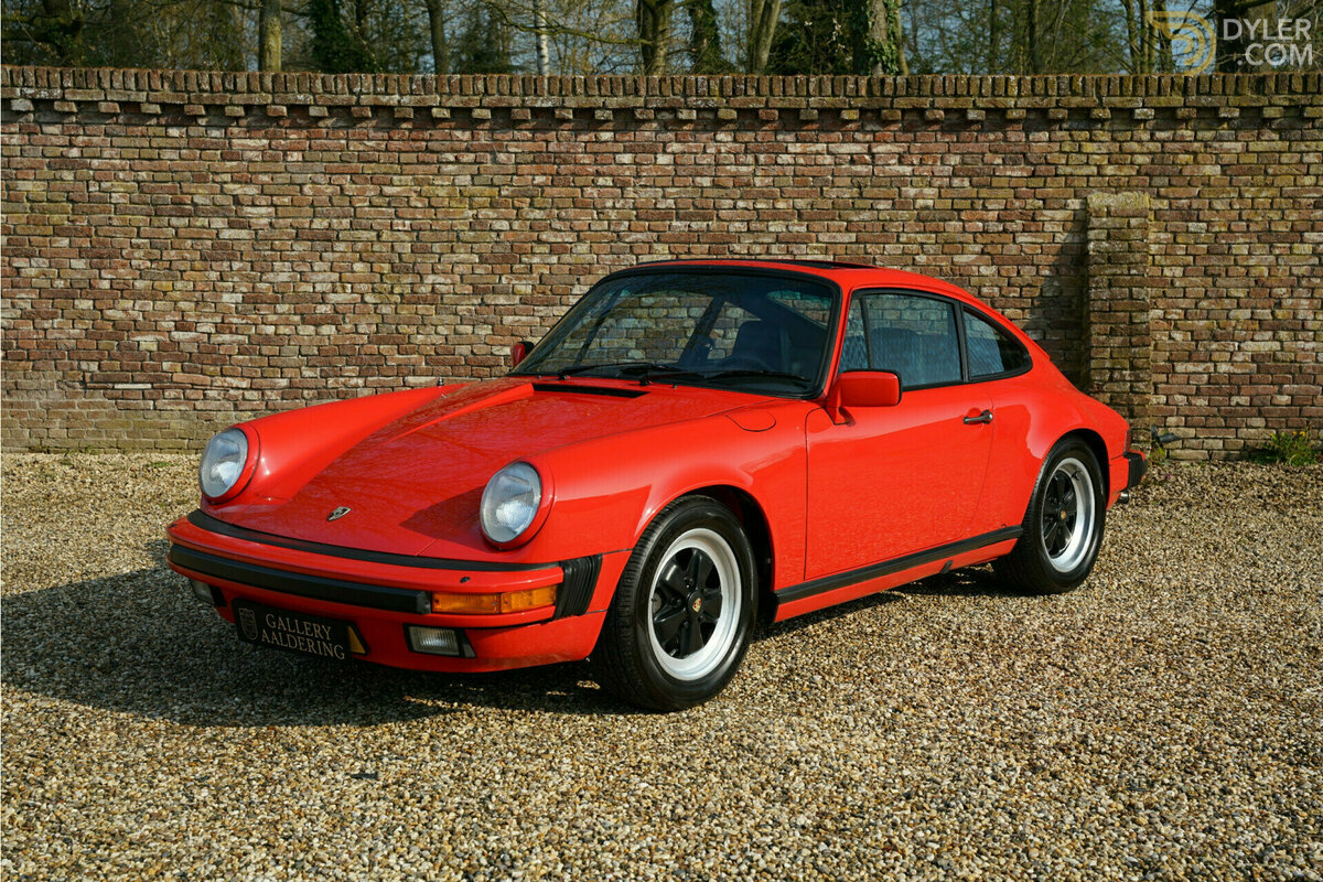Porsche 911 Carrera 3,2 Carrera Red 1984
