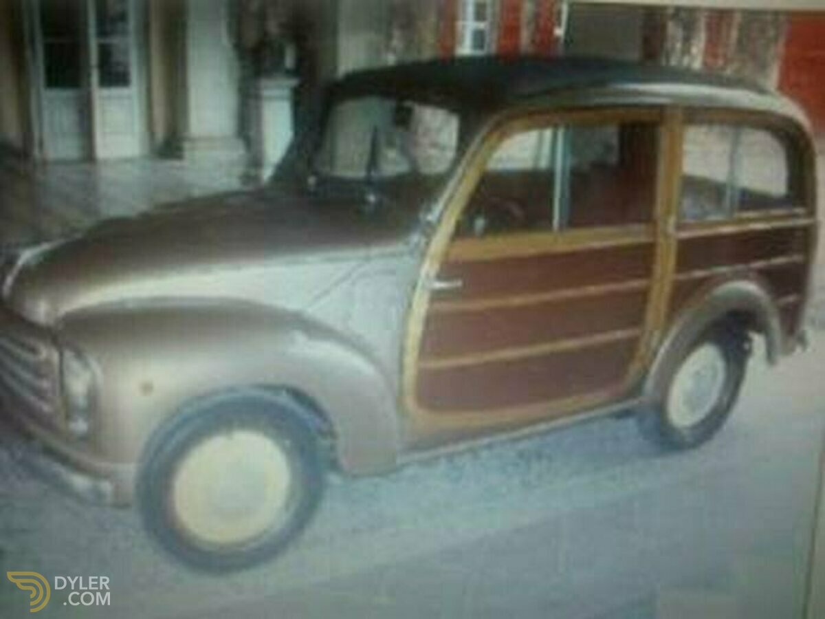 1951 Fiat 500 Topolino, foto 3
