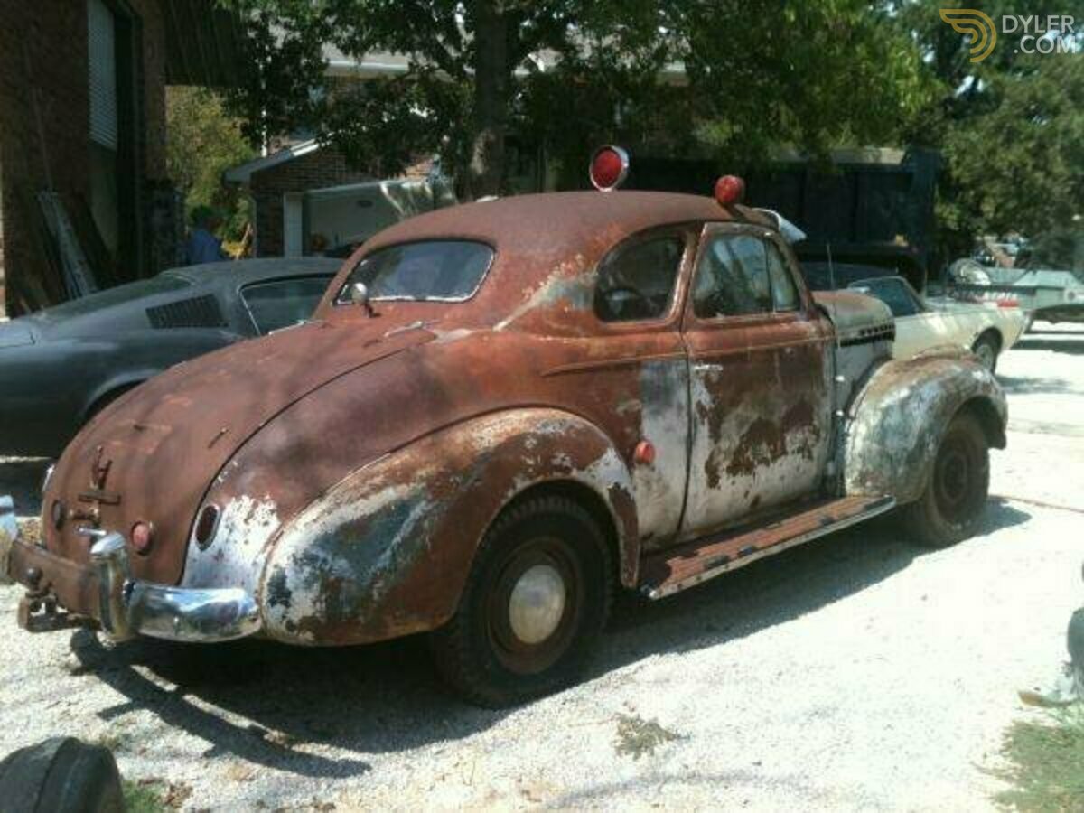 1940 Chevrolet Master Deluxe Police Car, foto 4