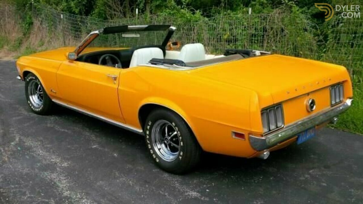 1970 Ford Mustang Convertible, foto 3