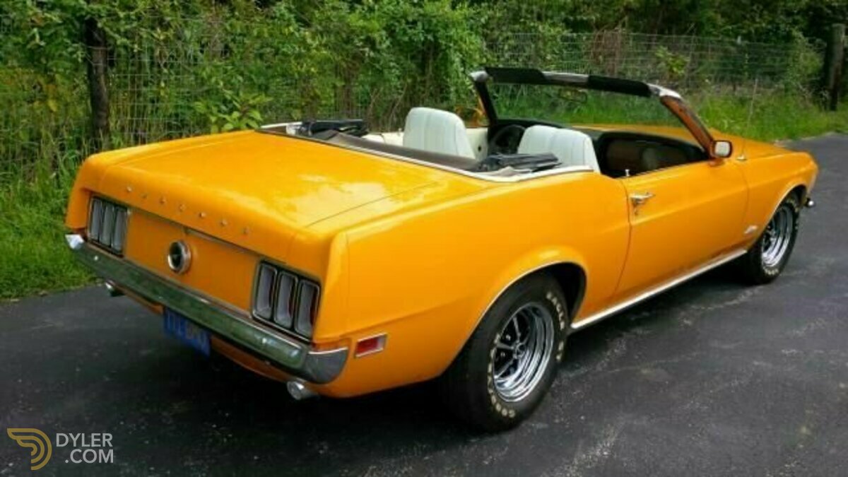 1970 Ford Mustang Convertible, foto 4