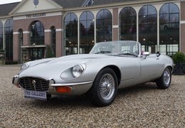 Jaguar E-Type Series 3 V12 Cabriolet / Roadster 1973 Grey Jaguar E-Type Series 3 V12 Cabriolet / Roadster 1973 Grey Car for Sale. 343853
