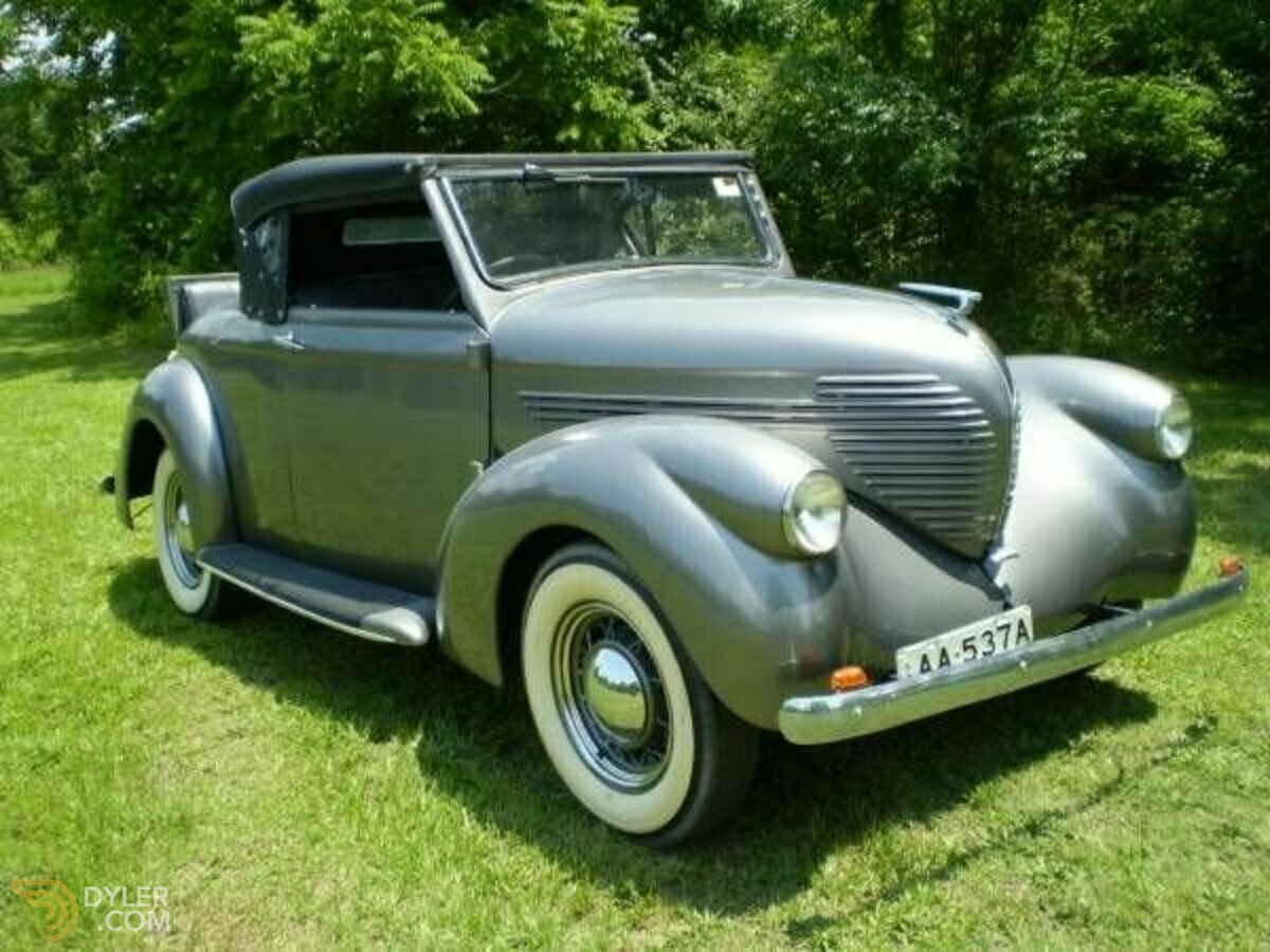 1937 Willys Rumble Seat Roadster Convertible, foto 1