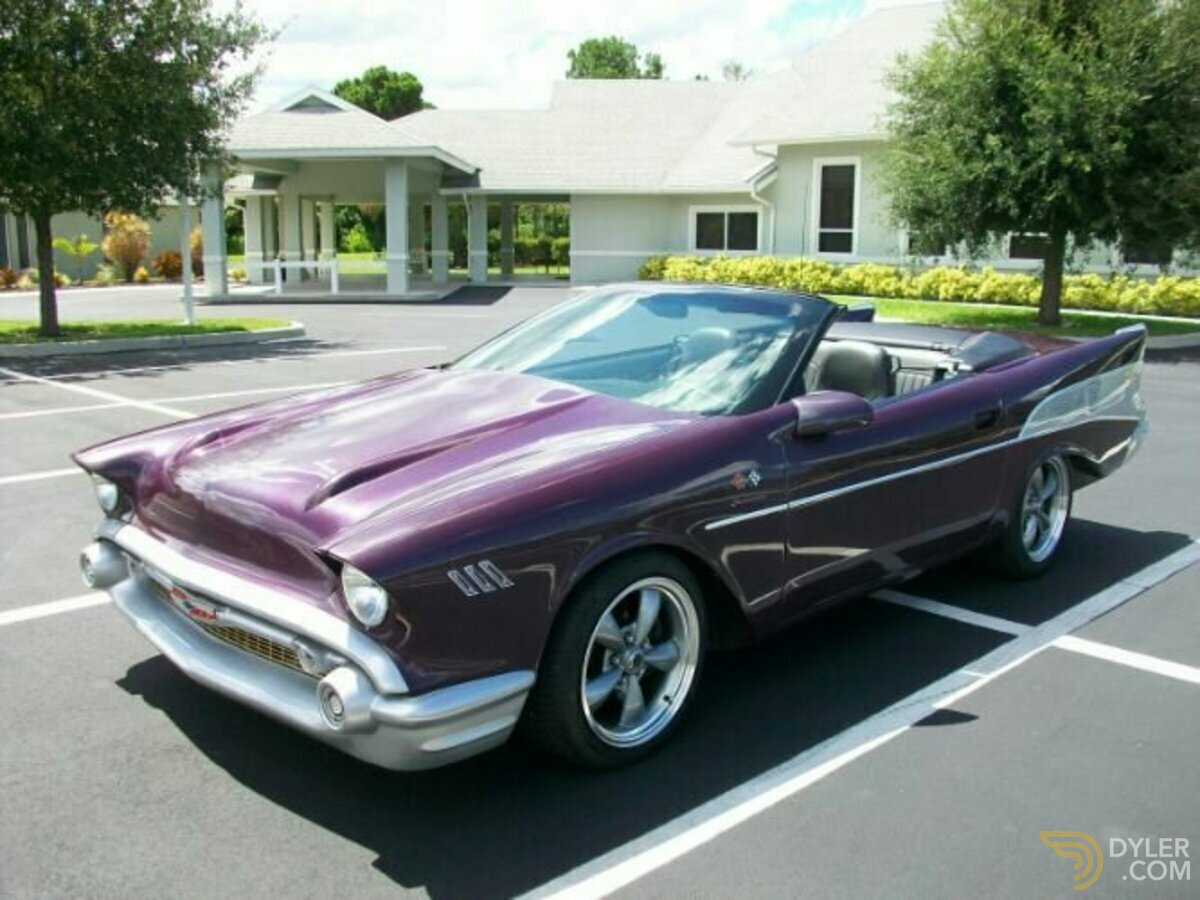1957 Chevrolet Belaro Convertible, foto 2