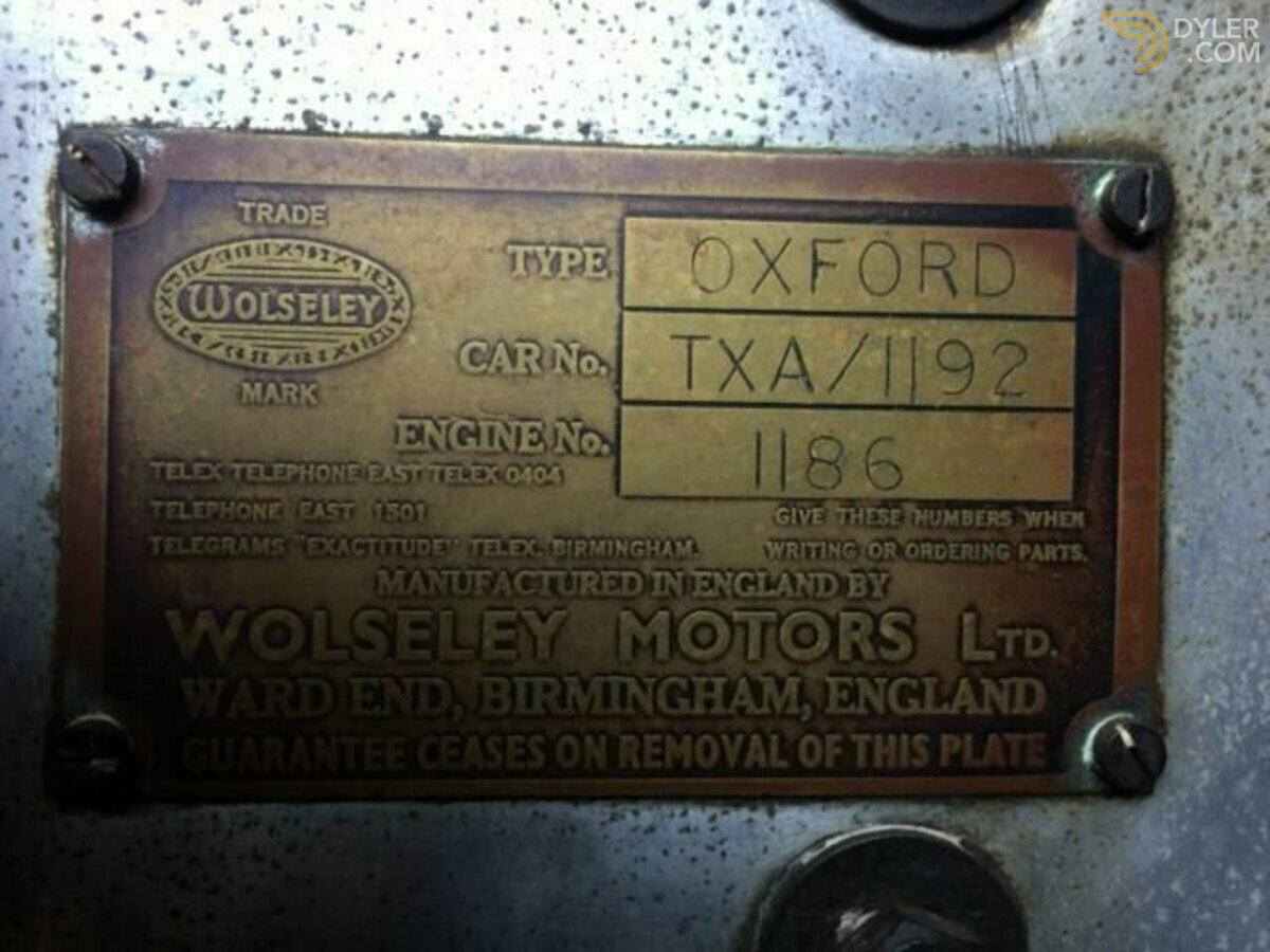 1947 Wolseley Oxford London Cab, foto 2