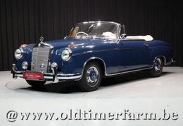 Mercedes-Benz 220 SE Ponton W128 Cabriolet / Roadster 1960 Blue 1960 Mercedes-Benz 220 SE Ponton W128 Cabriolet RHD Car for Sale. 388655