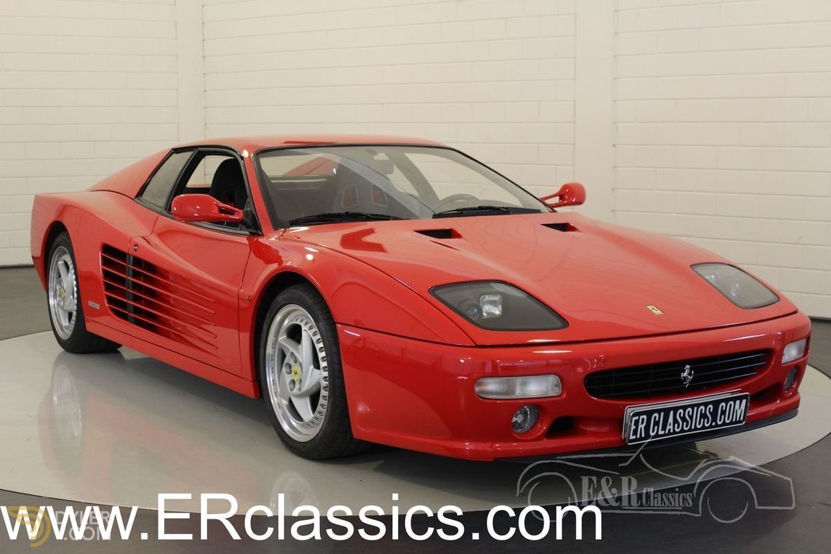 Ferrari F512M パーツカタログ 1994年製 1994 Ferrari F512M Coupe blueprints free - Outlines