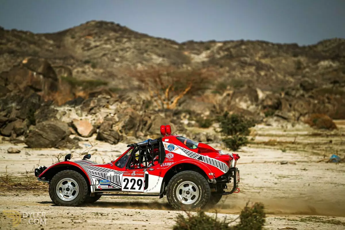 Classic 1979 Volkswagen Buggy First edition of the Paris-Dakar in