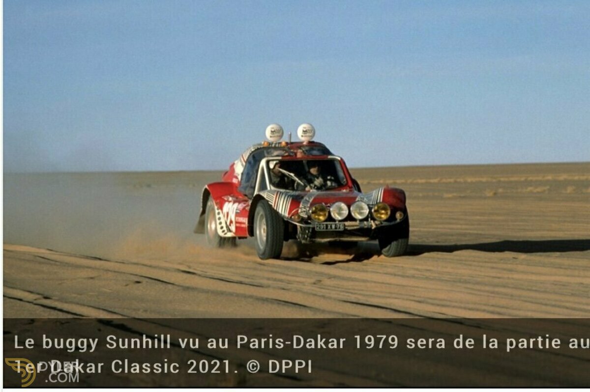 1979 Volkswagen Buggy First edition of the Paris-Dakar in 1979, foto 2