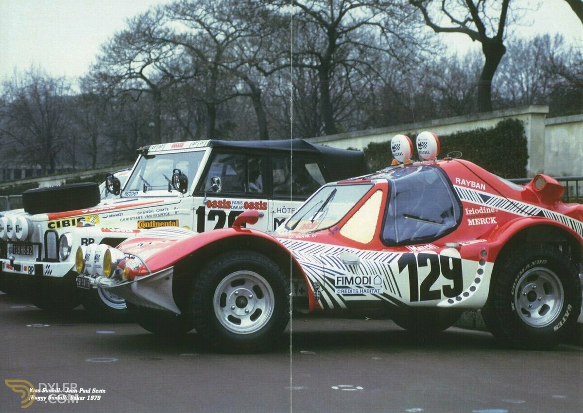 1979 Volkswagen Buggy First edition of the Paris-Dakar in 1979, foto 7
