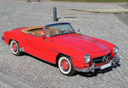 Mercedes-Benz 190 SL W113 Cabriolet / Roadster 1960 Red 1960 Mercedes-Benz 190SL W113 1960 for sale Car for Sale. 371764