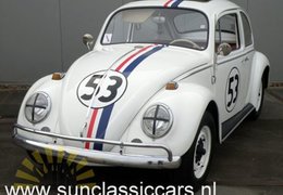 Volkswagen Beetle Herbie Coupe 1966 White Volkswagen Beetle Herbie coupe 1966 Car for Sale. 392233