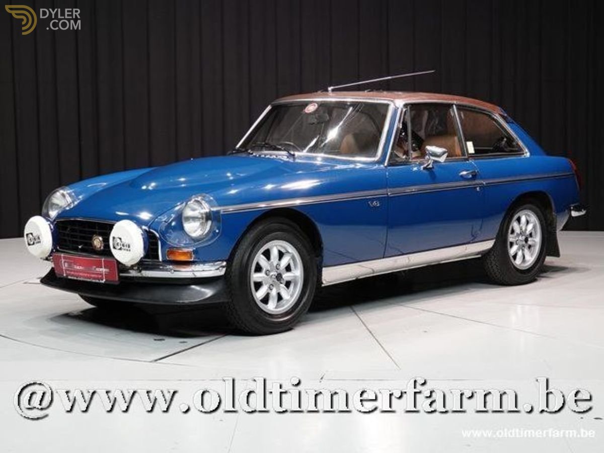 MG MGB GT V8 Costello Coupe 1971 Blue Car for Sale.