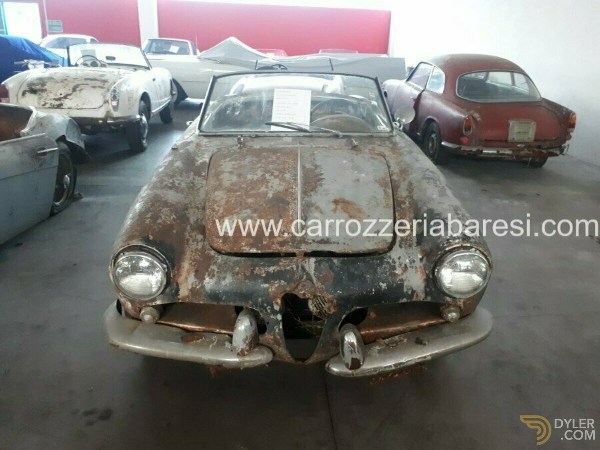 1961 Alfa Romeo Giulietta Spider, foto 3