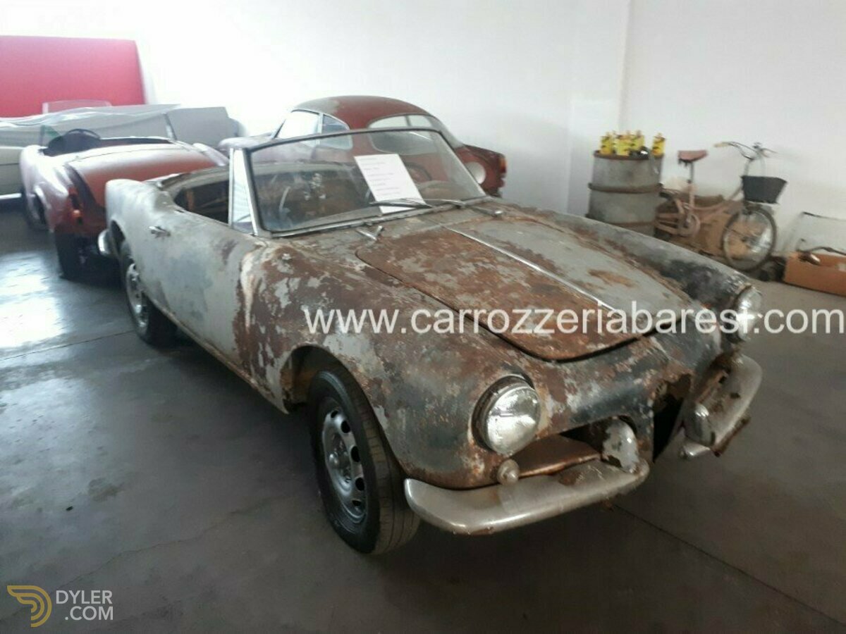 1961 Alfa Romeo Giulietta Spider, foto 4