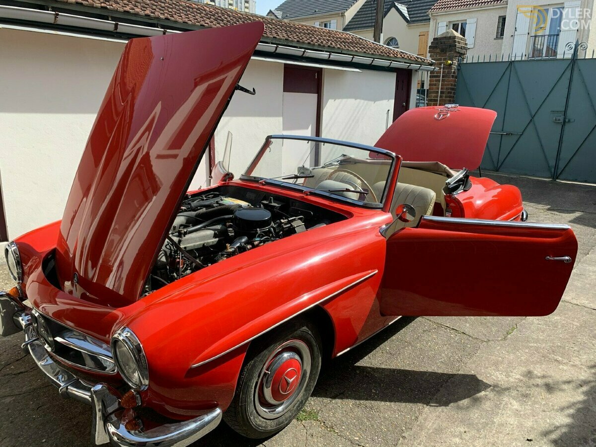 1962 Mercedes-Benz 190 SL, foto 3