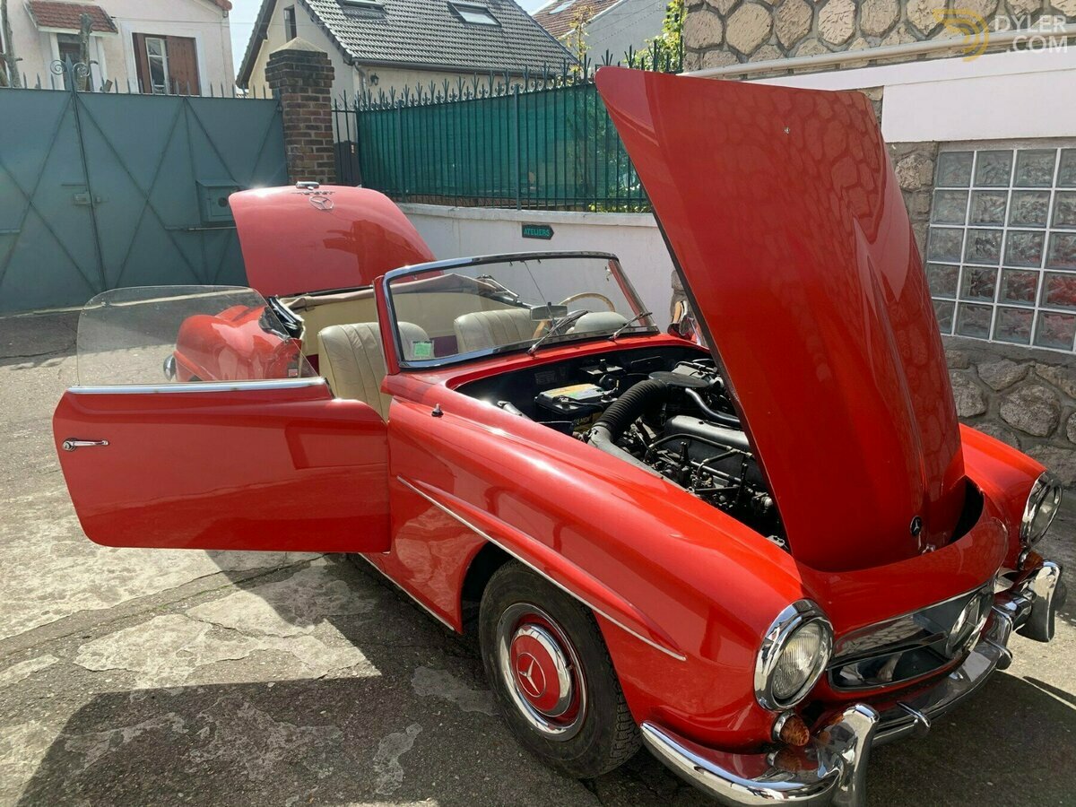 1962 Mercedes-Benz 190 SL, foto 4