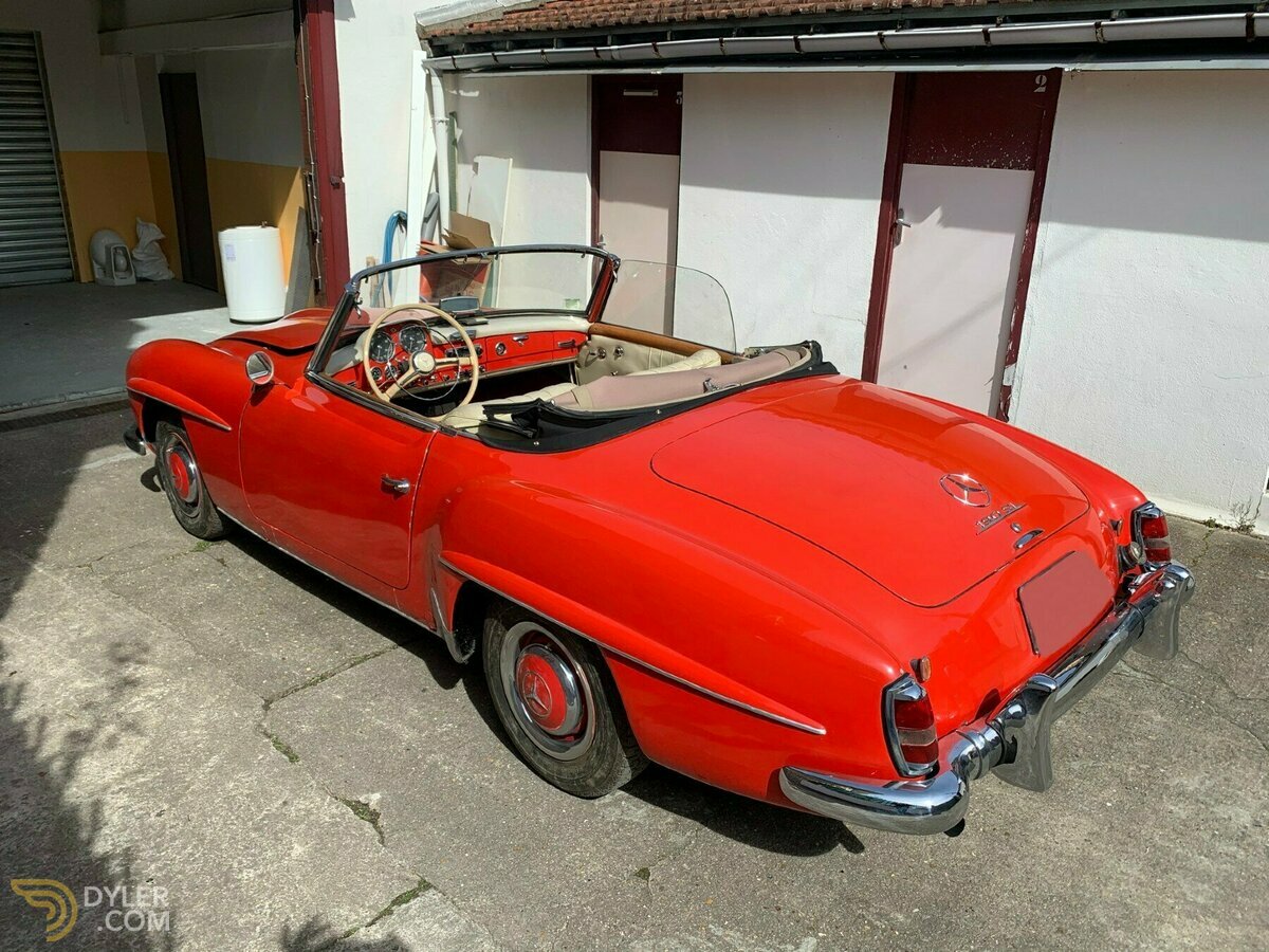 1962 Mercedes-Benz 190 SL, foto 5