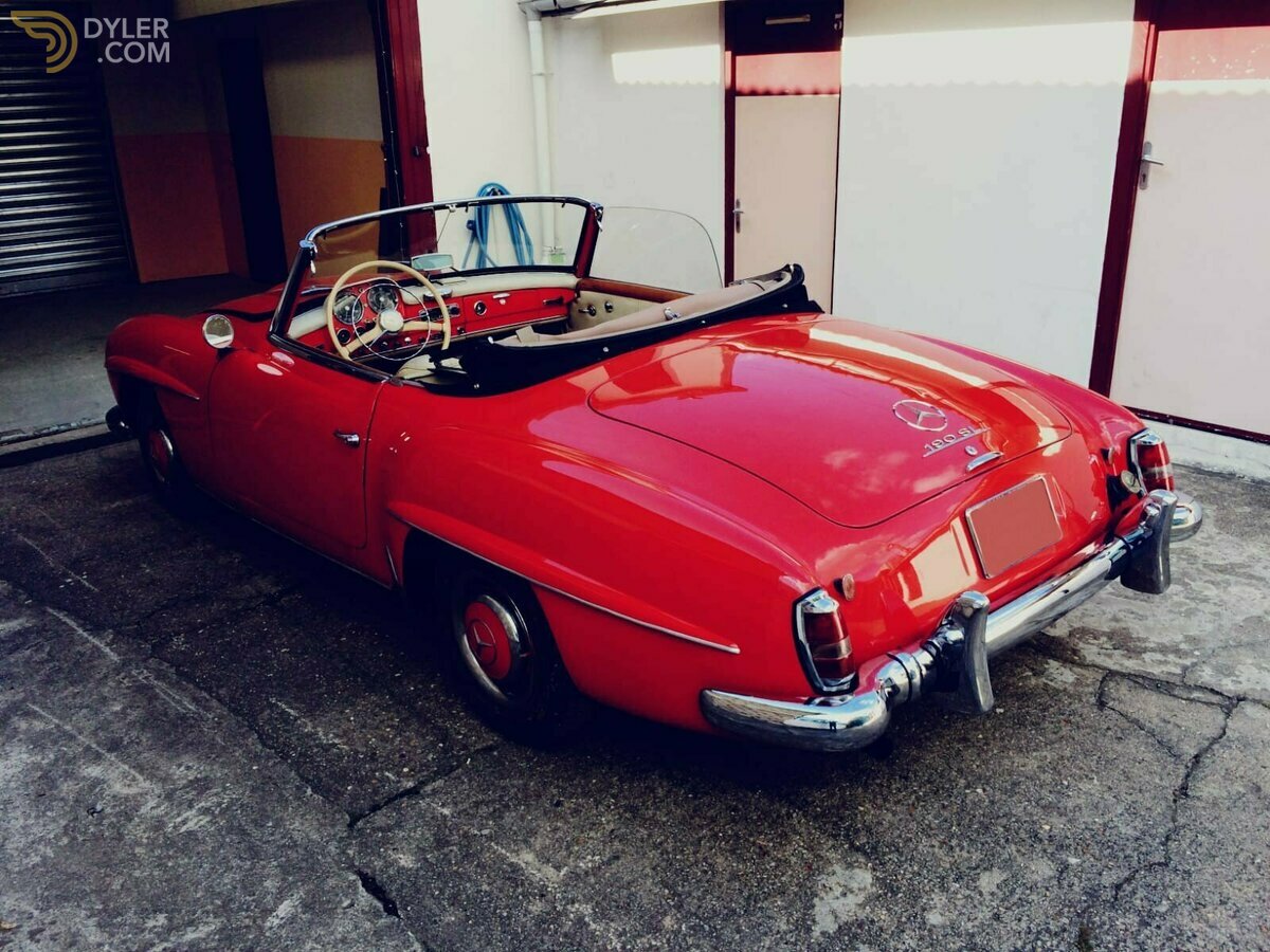 1962 Mercedes-Benz 190 SL, foto 8