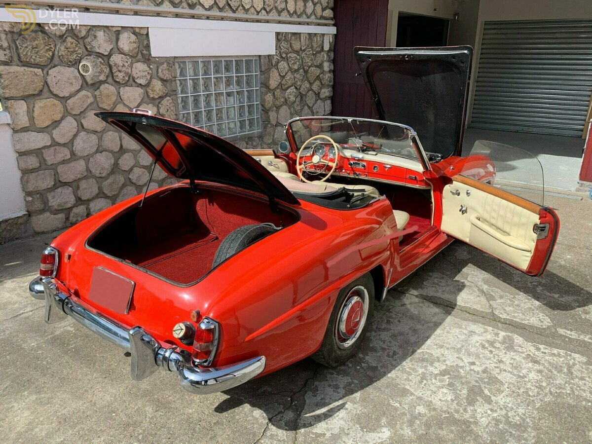 1962 Mercedes-Benz 190 SL, foto 10